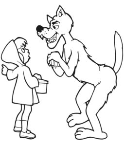 Red Riding Hood Coloring Pages - Best Coloring Pages For Kids