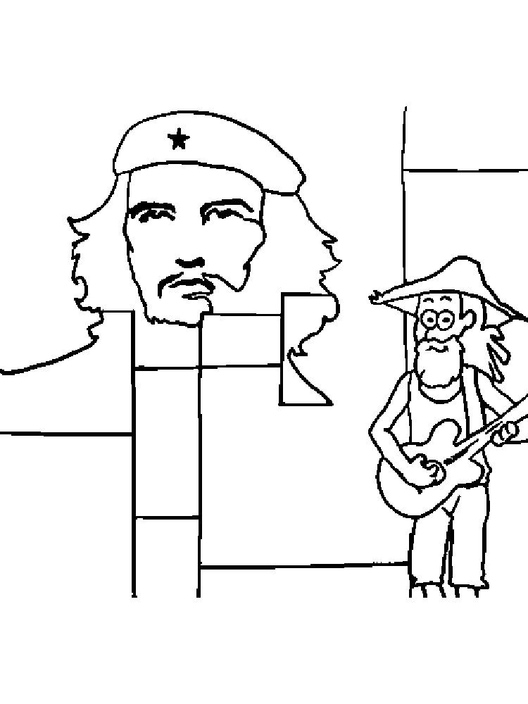 Cuba Coloring Pages