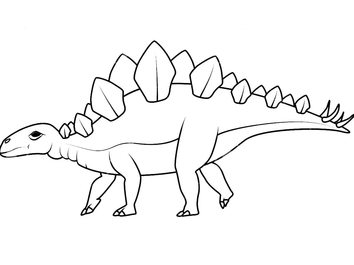 Stegosaurus Coloring Pages - Best Coloring Pages For Kids