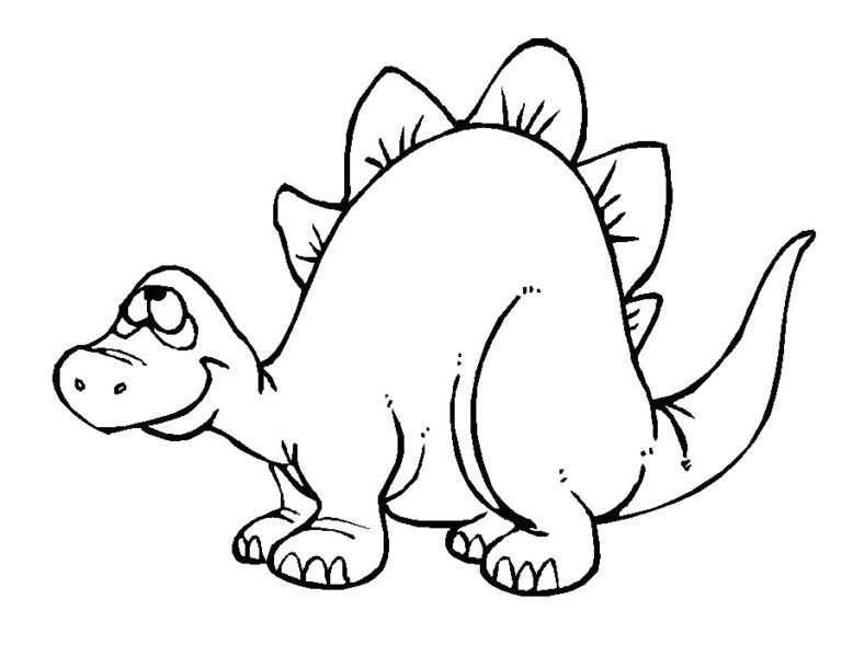 Stegosaurus Coloring Pages - Best Coloring Pages For Kids