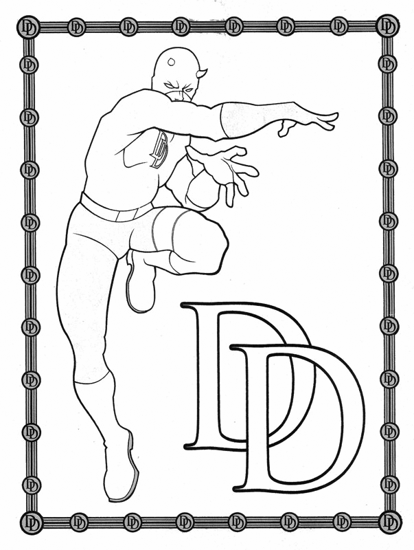 Daredevil Coloring Pages