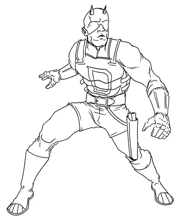 Daredevil Coloring Pages