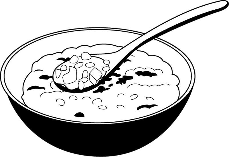 Rice And Peas In Jamaica Coloring Page