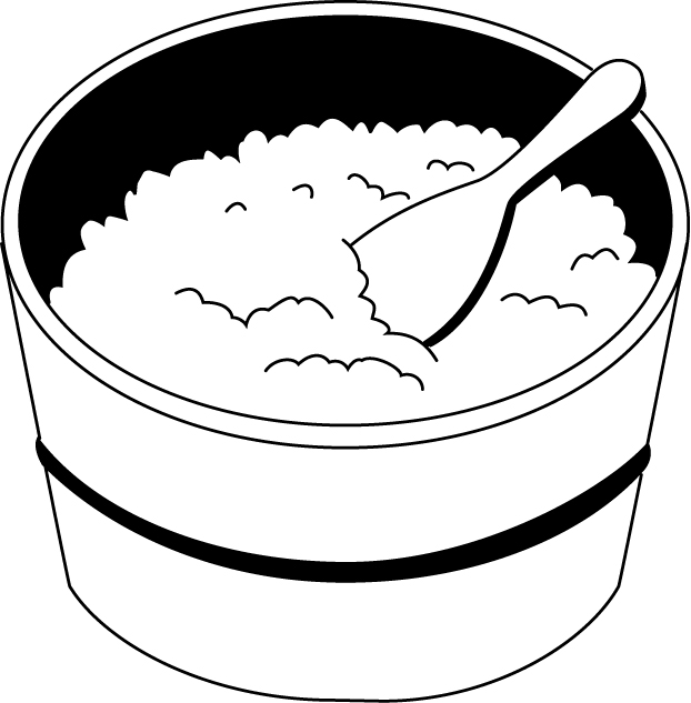 Rice Coloring Pages