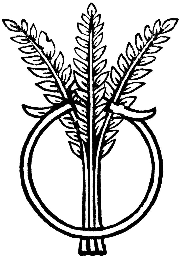 Three Wheat In A Ring Coloring Page