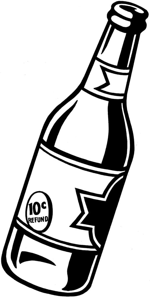 Wine Coloring Page