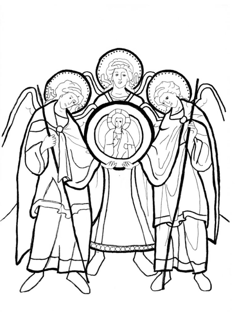 All Saints Day Coloring Pages