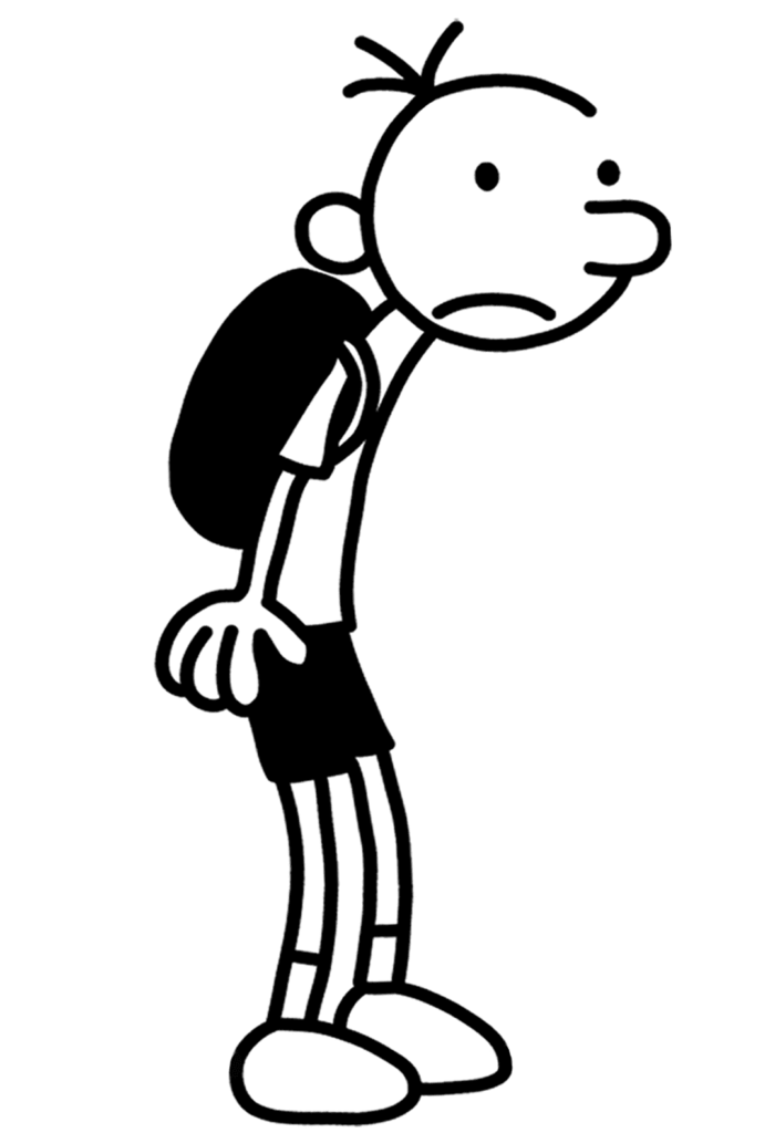 Greg Diary Of A Wimpy Kid Coloring Page