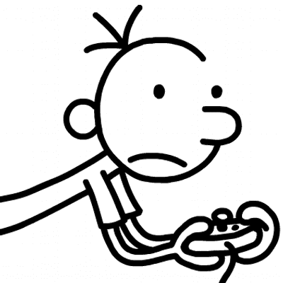 Greg Playing Video Games Diary Of A Wimpy Kid Coloring Page