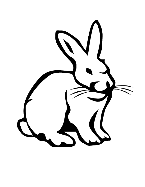 Hare Coloring Page