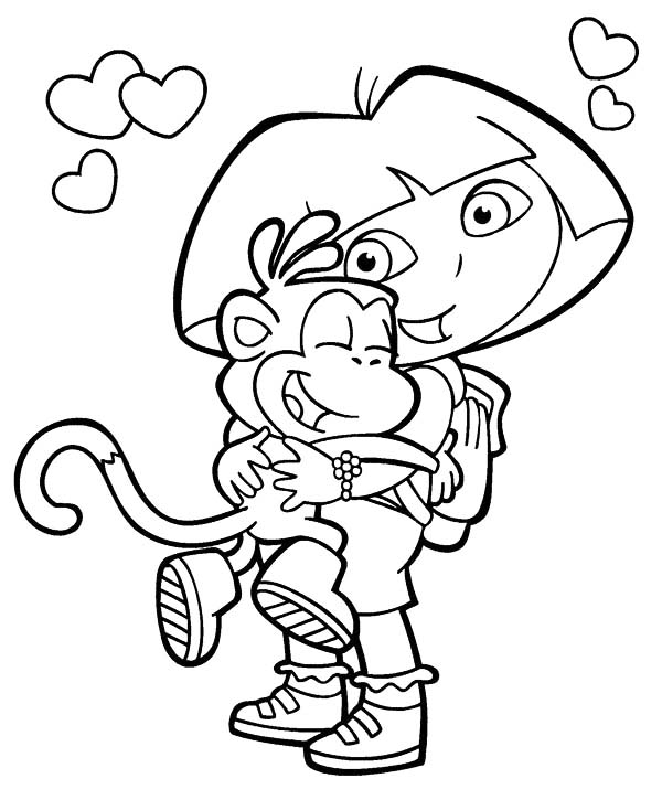 Love Emotion Coloring Page