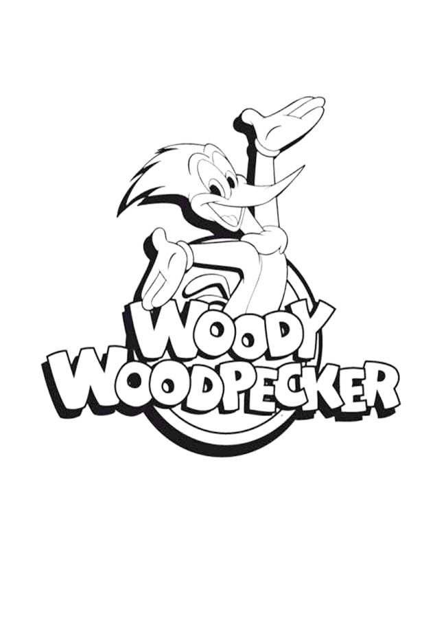 Woody Woodpecker Coloring Pages