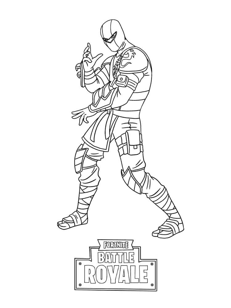 Fortnite Coloring Pages