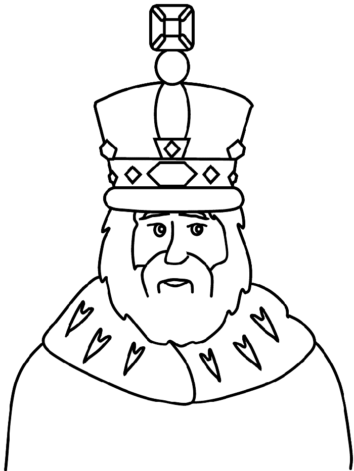 King Midas Coloring Page