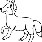 Fox Coloring Page