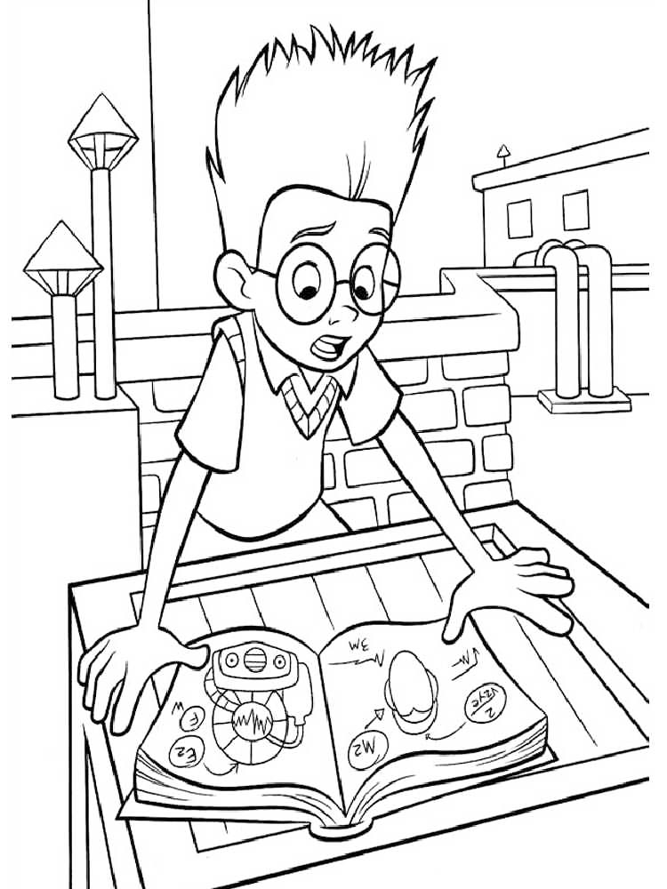 Lewis Meet The Robinsons Coloring Page