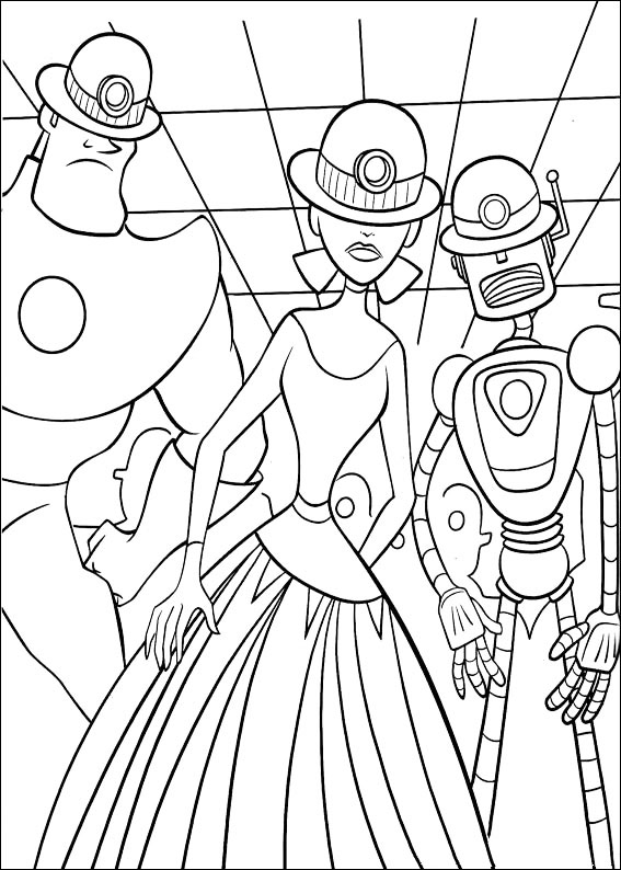 Meet The Robinsons Coloring Pages