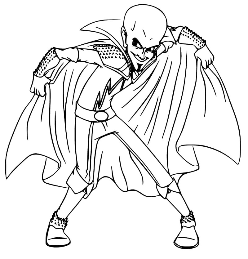 Megamind Coloring Pages