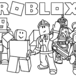 Roblox Coloring Pages