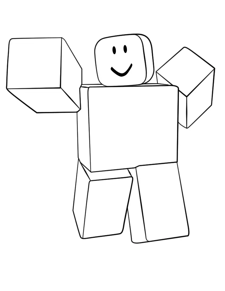 Roblox Coloring Sheets