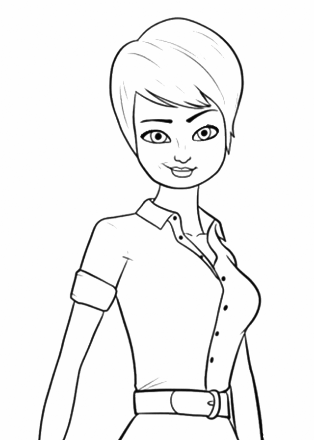 Roxanne Megamind Coloring Page