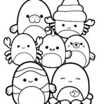 Squishmallows Coloring Pages