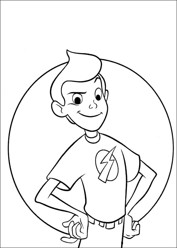 Wilbur Robinson Coloring Page