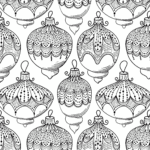 Fancy Ornaments Coloring Page