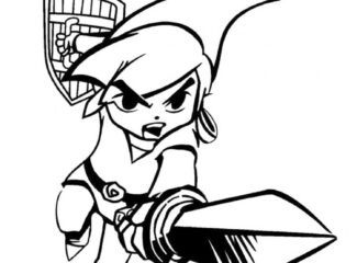 Link Coloring Pages