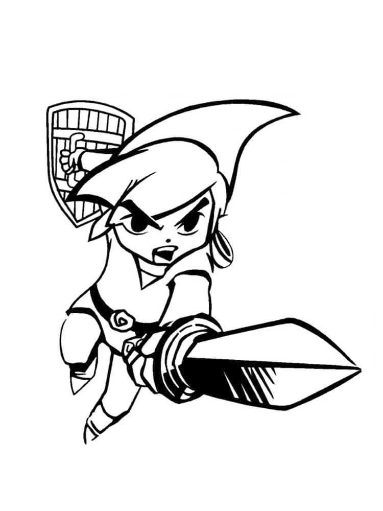 Link Coloring Pages