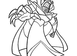 Zurg Toy Story Coloring Page