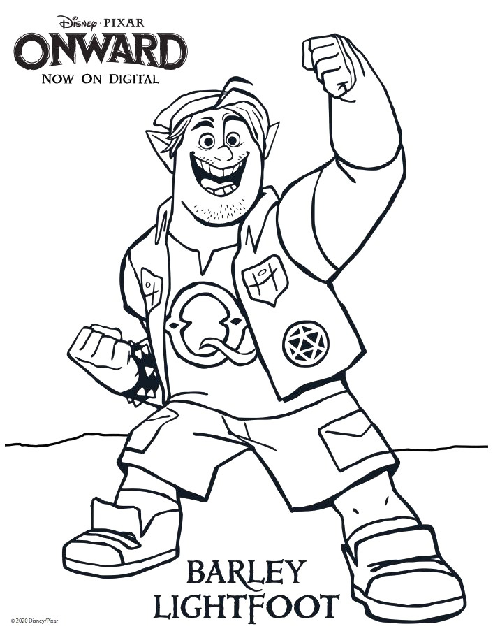 Barley Onward Coloring Page