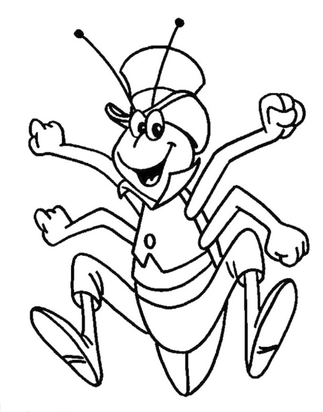 Jumpping Flip Coloring Page